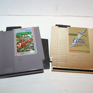 Vtg Nintendo Zelda II The Adventures of Link /  Gurerrilla  Video Games LOT # 11
